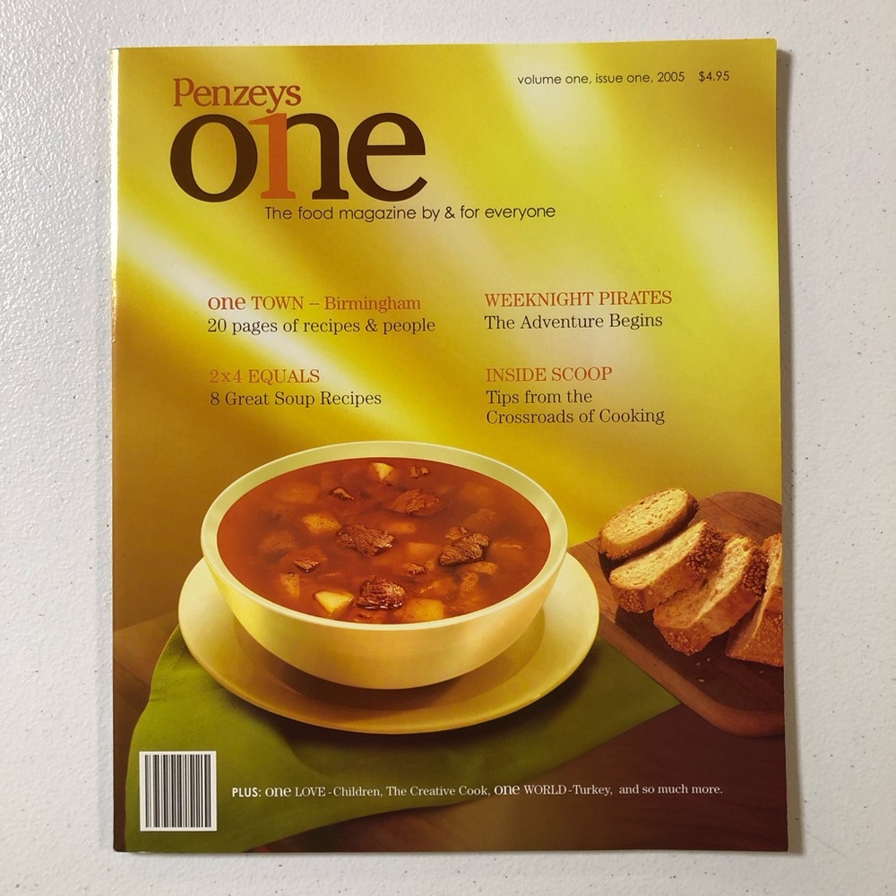 2005 Penzeys ONE The food magazine by & for everyone Vol 1  Issue 1 (Paperback)